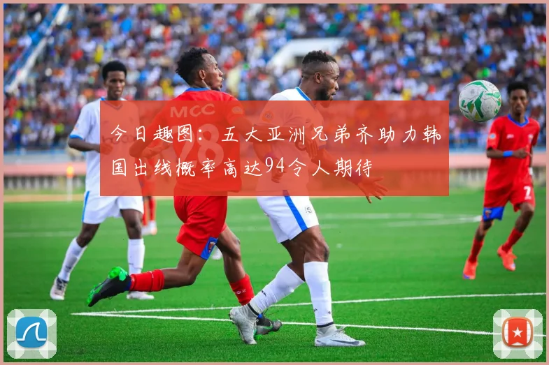 今日趣图：五大亚洲兄弟齐助力韩国出线概率高达94令人期待